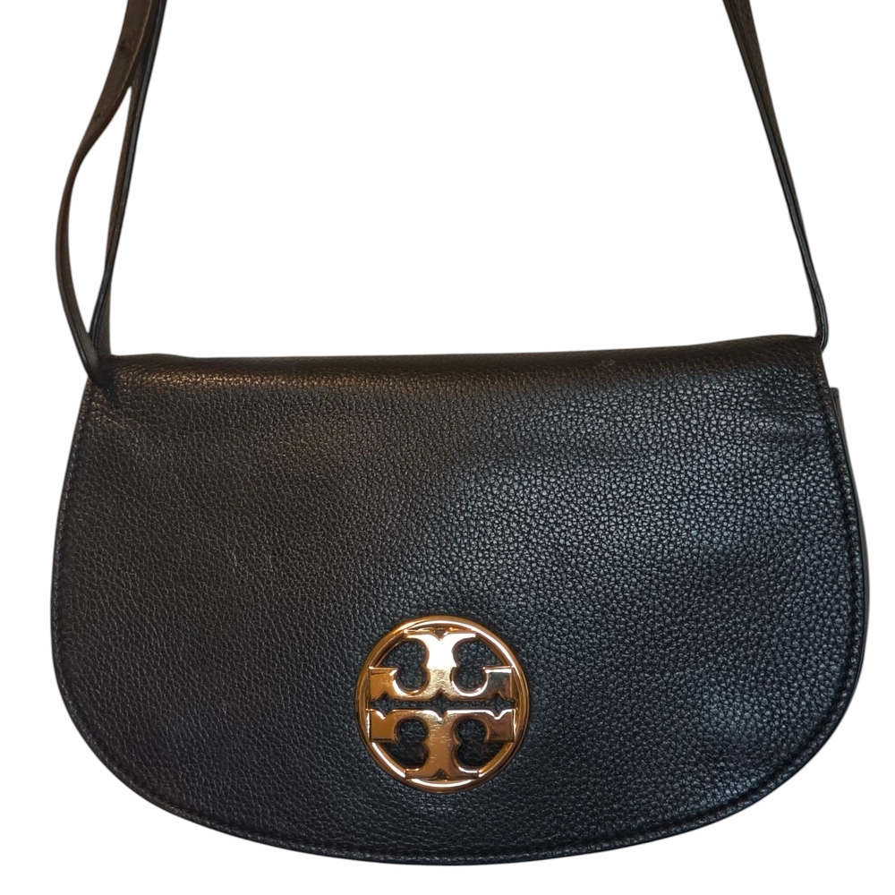 Tory Burch Black Leather Crossbody Bag